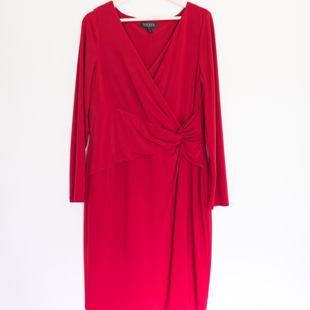 Ralph Lauren Twist Sheath Dress